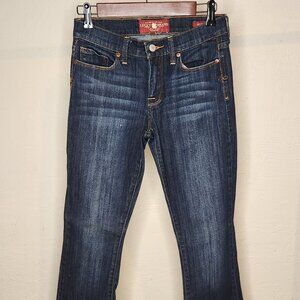 Lucky Brand Sofia Boot Jeans – Size 4 / 27 Ankle – Dark/Medium Wash